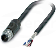 SAC-5P-M12MS/ 5,0-92X SH OD Kabel systemowy magistrali