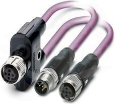 SAC-5PY-F/2X 0,5-PUR-MS-FS VP Kabel systemowy magistrali