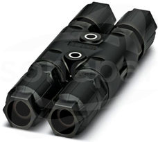 QPD H 2PE1,5 4X4-9 BK Rozdzielacz H