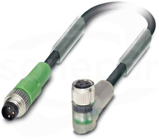 SAC-3P-M 8MS/0,6-PVC/M 8FR-2L Kabel czujnika/urządzenia wykonawczego