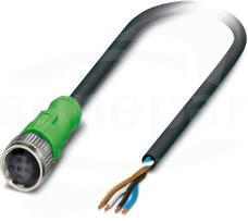 SAC-4P-5,05-PUR/M12FS 0,25 Kabel czujnika/urządzenia wykonawczego