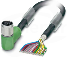 SAC-17P- 5,0-35T/FR SH SCO Kabel czujnika/urządzenia wykonawczego