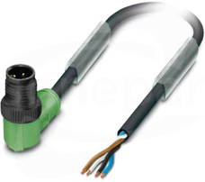 SAC-4P-M12MR/10,0-PUR P Kabel czujnika/urządzenia wykonawczego