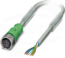 SAC-5P- 1,5-802/M12FS Kabel czujnika/urządzenia wykonawczego