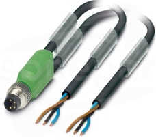 SAC-3P-M8Y/2X 5,0-PUR Kabel czujnika/urządzenia wykonawczego