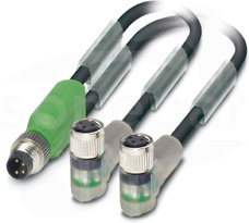 SAC-3P-M8Y/2X1,5-PUR/M 8FR-2L Kabel czujnika/urządzenia wykonawczego