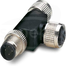 SAC-4P-M12T/2XM12 CCL Rozdzielacz T