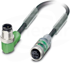 SAC-4P-M12MR/ 4,0-PUR/M12FS-3L Kabel czujnika/urządzenia wykonawczego