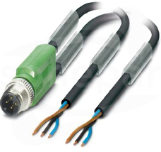 SAC-3P-M12Y/2X5,0-PUR Kabel czujnika/urządzenia wykonawczego