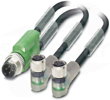 SAC-3P-M12Y/2X0,6-PUR/M 8FR-2L Kabel czujnika/urządzenia wykonawczego