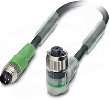 SAC-3P-M 8MS/ 1,5-PUR/M12FR-2L Kabel czujnika/urządzenia wykonawczego