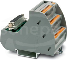 VIP-3/PT/D25SUB/F/LED Moduł przejściowy
