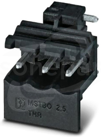 MSTBO 2,5/ 3 G1R THRR44 BK CR2 Gniazdo do PCB
