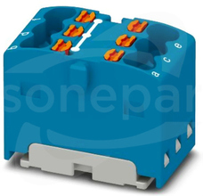 PTFIX 6X1,5-G BU Blok rozdzielczy