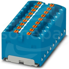 PTFIX 18X1,5-G BU Blok rozdzielczy