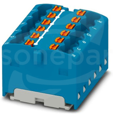 PTFIX 12X1,5-G BU Blok rozdzielczy