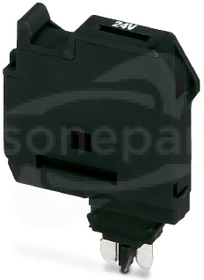 P-FU 5X20 LED 24 820KOHM Wtyk bezpiecznikowy