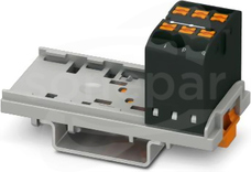 PTFIX 6X2,5-NS35 BK Blok rozdzielczy