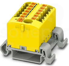 PTFIX 6/12X2,5-NS35A YE Blok rozdzielczy