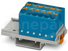 PTFIX 12X4-NS35 BU Blok rozdzielczy