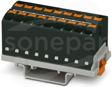 PTFIX 18X4-NS35 BK Blok rozdzielczy
