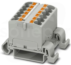 PTFIX 12X4-NS35A GY Blok rozdzielczy