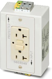 EM-DUO 120/20/GFI/AUX Gniazdo