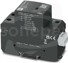 SP-EE-FLT-T1-264/12.5-1+1-UT-R Kombinowane urządzenie zabezpieczające typu 1+2