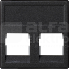 CONNECT szary grafit Płytka teleinformatyczna K45