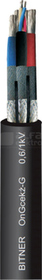 OnGcekż-G 3x50+25+6x2,5 /1kV Przewód górniczy ekranowany