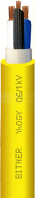 YnOGY 3x2,5+2,5 /1kV Przewód górniczy