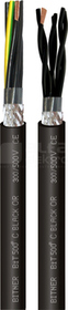 BIT500C BLACK OR 3G1,0 /500V Przewód giętki ekranowany