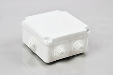Odgałęźnik 6-we 5x4mm2 IP55 Puszka natynkowa z zacisk.