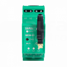 MEW-01/ANT Monitor energii 3-faz na szynę z anteną zewnętrzną