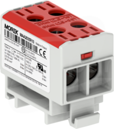 OTL35-2 2xAl/Cu 2,5-35mm2 1000V czerwony Zacisk uniwersalny 2 tory zwarte