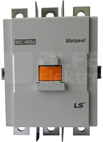 MC-400A 200kW 2NO+2NC 100-240VACDC Stycznik METASOL 3P