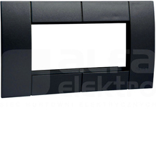 GT4529011 45x45 czarny Ramka 2-krotna
