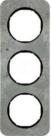 R.1 beton/czarny Ramka 3-krotna