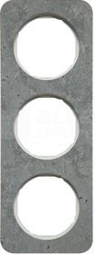 R.1 beton/biały Ramka 3-krotna