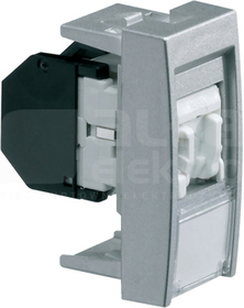 SYSTO 1M RJ45 FTP kat6 alu Gniazdo teleinf.