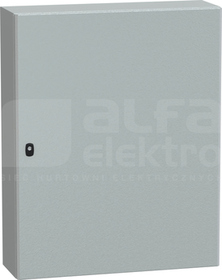 OBUDOWA SPACIAL 3D Z PŁYTĄ 1000x800x250 RAL7035 metalowa