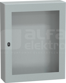 OBUDOWA SPACIAL 3D 1000x800x250 DRZWI PRZEZROCZ metalowa