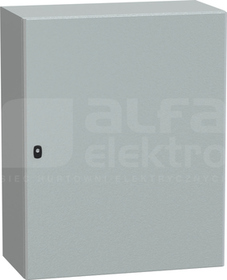 OBUDOWA SPACIAL 3D Z PŁYTĄ 1000x800x400 RAL7035 metalowa