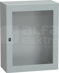 OBUDOWA SPACIAL 3D 1000x800x400 DRZWI PRZEZROCZ metalowa
