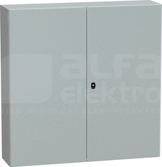 OBUDOWA SPACIAL 3D Z PŁYTĄ 1200x1200x300 2 DRZWI metalowa