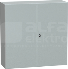 OBUDOWA SPACIAL 3D Z PŁYTĄ 1200x1200x400 2 DRZWI metalowa