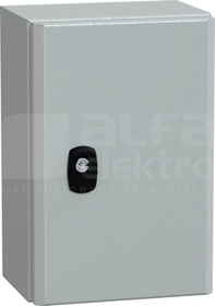 OBUDOWA SPACIAL 3D Z PŁYTĄ 300x200x150 RAL7035 metalowa