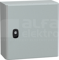 OBUDOWA SPACIAL 3D Z PŁYTĄ 300x300x150 RAL7035 metalowa