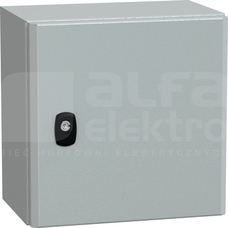 OBUDOWA SPACIAL 3D Z PŁYTĄ 300x300x200 RAL7035 metalowa