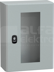 OBUDOWA SPACIAL 3D 400x300x150 DRZWI PRZEZROCZ. metalowa